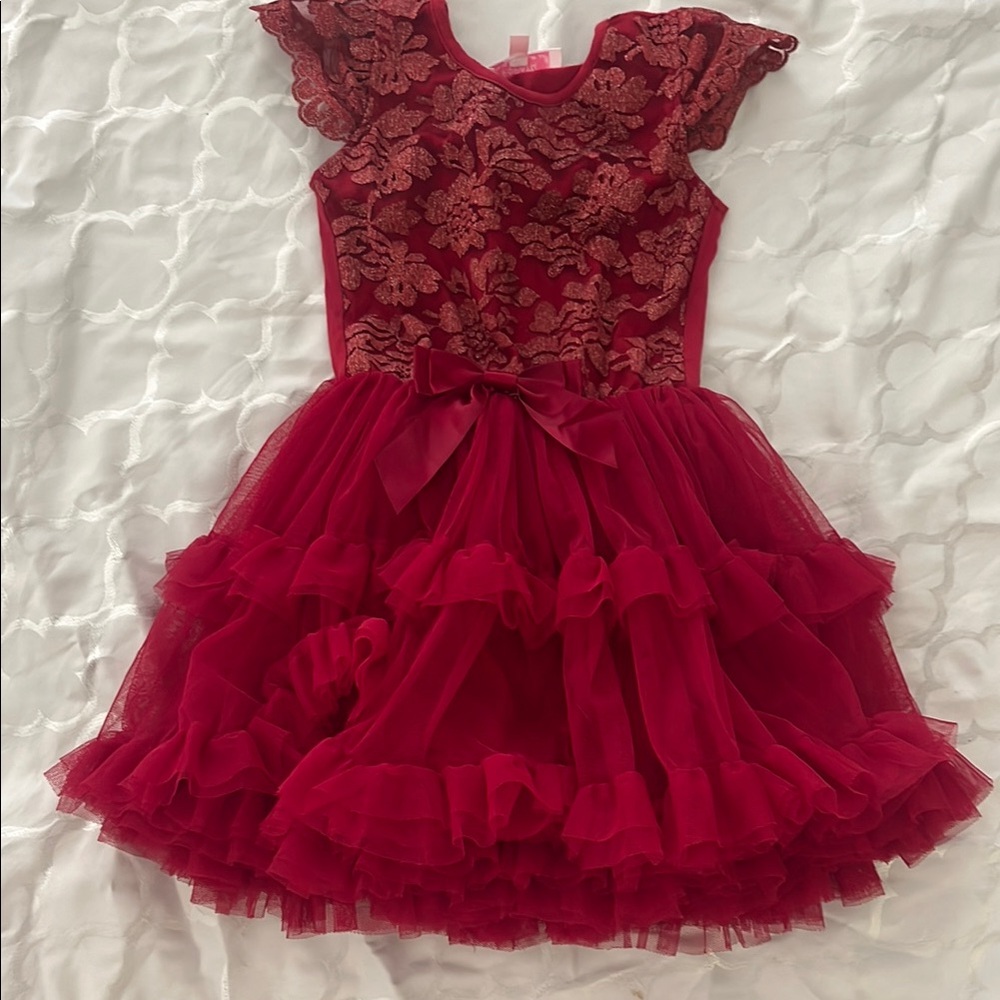 Red dress